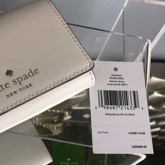 Kate Spade Christine Beech Street Wallet - Picture 7 of 8
